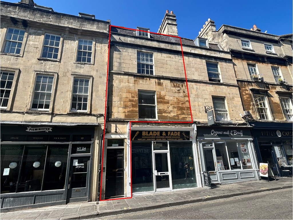First, Second And Third Floors, 25 Westgate Street, Bath, Bath And North East Somerset, BA1 1EP